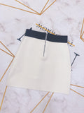 D-clothing m.a.j.e Women's Classic High Waist Lace Up A Line Mini Pencil Skirt