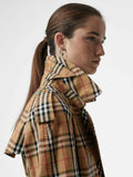 D-clothing Burberry Women's Double Breasted Trench Coat Chelsea Tailoring Overcoat  Trench Coat