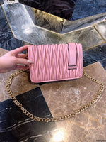 M-Handbag MIU MIU Womens Fashion Handbags Tote Bag Cross Body Shoulder Bag Top Handle Satchel Purse 20-13cm