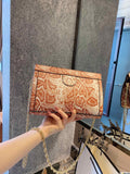 M-Handbag GUCCI Women's Shoulder Bags PU Leather Stripe Handbags Top-Handle Purse For Ladies