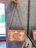 M-Handbag GUCCI Women's Shoulder Bags PU Leather Stripe Handbags Top-Handle Purse For Ladies