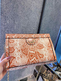M-Handbag GUCCI Women's Shoulder Bags PU Leather Stripe Handbags Top-Handle Purse For Ladies