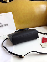 M-Handbag Coach 26-23cm Women's Soft Faux Leather Tote Shoulder Bag Big Capacity Tassel Handbag