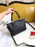M-Handbag Coach 26-23cm Women's Soft Faux Leather Tote Shoulder Bag Big Capacity Tassel Handbag
