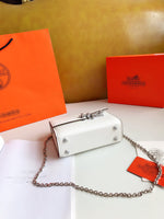 M-Handbag H.E.R.M.E.S Verrou 18-13cm Women's Small Crossbody Bags Shoulder Bag Satchel Purses