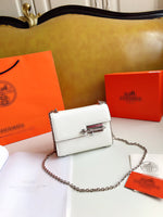 M-Handbag H.E.R.M.E.S Verrou 18-13cm Women's Small Crossbody Bags Shoulder Bag Satchel Purses