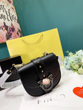 M-Handbag P.i.n.k.o 20-17cm Love Bag Women Leather Handbags Fashion Satchel Bags Shoulder Purses Top Handle Work Bags