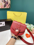 M-Handbag P.i.n.k.o 20-17cm Love Bag Women Leather Handbags Fashion Satchel Bags Shoulder Purses Top Handle Work Bags