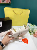 M-Handbag P.i.n.k.o 20-17cm Love Bag Women Leather Handbags Fashion Satchel Bags Shoulder Purses Top Handle Work Bags