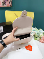M-Handbag P.i.n.k.o 20-17cm Love Bag Women Leather Handbags Fashion Satchel Bags Shoulder Purses Top Handle Work Bags