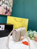 M-Handbag P.i.n.k.o 20-17cm Love Bag Women Leather Handbags Fashion Satchel Bags Shoulder Purses Top Handle Work Bags
