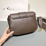 M-Handbag 24-20-7cm D.o.i.r Purses and Shoulder Handbags for Women Crossbody Bag Messenger Bags