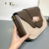 M-Handbag 24-20-7cm D.o.i.r Purses and Shoulder Handbags for Women Crossbody Bag Messenger Bags