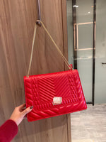 M-Handbag BVLGARI 25-22cm Fashion Womens Handbags Ladies Purse Satchel Shoulder Bags Tote Leather Bag