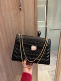 M-Handbag BVLGARI 25-22cm Fashion Womens Handbags Ladies Purse Satchel Shoulder Bags Tote Leather Bag