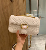 M-Handbag GUCCI 26cm Women Fashion Handbags Tote Purses Shoulder Bags Top Handle Satchel Purse