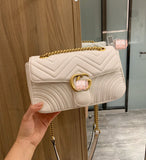 M-Handbag GUCCI 26cm Women Fashion Handbags Tote Purses Shoulder Bags Top Handle Satchel Purse