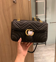 M-Handbag GUCCI 26cm Women Fashion Handbags Tote Purses Shoulder Bags Top Handle Satchel Purse