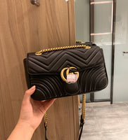M-Handbag GUCCI 26cm Women Fashion Handbags Tote Purses Shoulder Bags Top Handle Satchel Purse