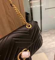 M-Handbag GUCCI 26cm Women Fashion Handbags Tote Purses Shoulder Bags Top Handle Satchel Purse