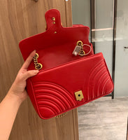 M-Handbag GUCCI 26cm Women Fashion Handbags Tote Purses Shoulder Bags Top Handle Satchel Purse