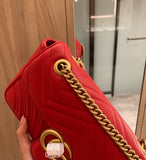 M-Handbag GUCCI 26cm Women Fashion Handbags Tote Purses Shoulder Bags Top Handle Satchel Purse