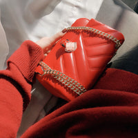 M-Handbag BVLGARI 22cm Purses and Handbags Envelope Evening Clutch Crossbody Bags Classic Wedding Party Shoulder Bag for Women