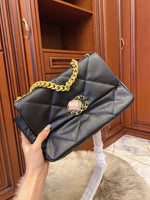 M-Handbag 25cm Purses and Handbags for Women Tote Shoulder Crossbody Bags with Long Strap Detachable