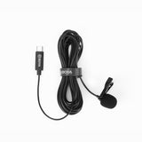 E-Electronic BOYA BY-M3 Phone Digital Lavalier Microphone for iPad Pro Mac PC HUAWEI OPPO VIVO Xiaomi Redmi 8 Android Type-C Smartphone Vlog
