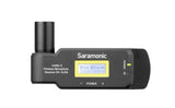E-Electronic Saramonic UwMic9 Kit7 UwMic9 TX9+RX-XLR9 Wireless Lavalier Microphone with Transmitter & XLR Battery Grip XLR Receiver for Camera Camcorder