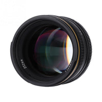 E-Electronic Kamlan lens 50mm F1.1 APS-C Large Aperture Manual Focus Lens Standard Fixed Focus APS-C Frame Mirrorless Lens Cameras lentille Camera Lens For Canon EOS-M NEX Fuji X M4/3 Cameras