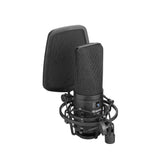 E-Electronic BOYA BY-M1000 Condenser Microphone Large Diaphragm 3 Polar Patterns for Singer Songwriter Podcaster Voiceover Artist Studio Mic