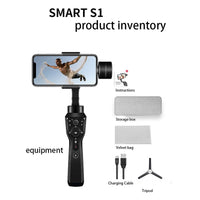 E-electronic XINPU AoChuan Smart S1 3 Axis Handheld Smartphone Gimbal Stabilizer YouTube Video Vlog Tripod for IPhone Android Samsung Galaxy