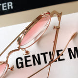 S-sunglasses Binjun 2021 Gentle Fashion Sunglasses for DIPLO - THE CUB 032 with White round glasses case UV400 Polarized Driving Sunglasses Magnetic Clip Glasses Unisex Lenses Retro Frame Day Night Vision Sunglasses Outdoor Anti-UV Eyewear