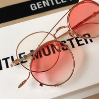 S-sunglasses Binjun 2021 Gentle Fashion Sunglasses for DIPLO - THE CUB 032 with White round glasses case UV400 Polarized Driving Sunglasses Magnetic Clip Glasses Unisex Lenses Retro Frame Day Night Vision Sunglasses Outdoor Anti-UV Eyewear