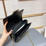 M-Handbag 2021 Baguette bag 22cm Women Retro Small Handbags Short Strap Shoulder Bags Female Baguette Bag PU Leather Underarm Bags