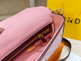 M-Handbag Baguette bag 22cm Retro Alligator Skin Pattern Female Small Handbags Short Strap Shoulder Bags Phone Purse Baguette Bag High Quality PU Leather