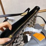 M-Handbag 33-30cm Classic jacquard Taylor Tote Bag Simple Big Capacity Shopper Shoulder Bags for Women Winter Fashion Wild Handbags Trend Branded Female Casual Travel Tote