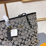 M-Handbag 33-30cm Classic jacquard Taylor Tote Bag Simple Big Capacity Shopper Shoulder Bags for Women Winter Fashion Wild Handbags Trend Branded Female Casual Travel Tote