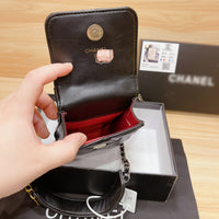 M-Handbag 10-17cm 19 Phone Holder With Chain Mobile Phone Bag Messenger Bag Shiny Goatskin Gold-Tone Silver-Tone Ruthenium-Finish MetalBeige Shoulder Bag Tote Bag for women for iphone 12