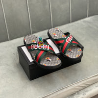 S-shoe GUCCI Summer Women Sandals Shoes Summer Style Fashion PU Leather Interlocking Surface Female Slippers Solid High Quality Woman Slides Multi-style Non-slip Home Slippers Indoor Shoes Female Sandals Shoes