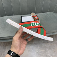 S-shoe GUCCI Summer Women Sandals Shoes Summer Style Fashion PU Leather Interlocking Surface Female Slippers Solid High Quality Woman Slides Multi-style Non-slip Home Slippers Indoor Shoes Female Sandals Shoes