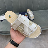 S-shoe Dior Designer Fashion Women's Sandals Hook Loop Shoes Woman Gladiator Casual Ladies Flat Shoes Platform Soft Female Footwear Sandals Women Slippers Shoes For Women Outdoor Designer Shoes Sport Sneakers