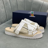 S-shoe Dior Designer Fashion Women's Sandals Hook Loop Shoes Woman Gladiator Casual Ladies Flat Shoes Platform Soft Female Footwear Sandals Women Slippers Shoes For Women Outdoor Designer Shoes Sport Sneakers