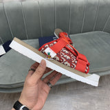 S-shoe Dior Designer Fashion Women's Sandals Hook Loop Shoes Woman Gladiator Casual Ladies Flat Shoes Platform Soft Female Footwear Sandals Women Slippers Shoes For Women Outdoor Designer Shoes Sport Sneakers