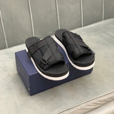 S-shoe Dior Designer Fashion Women's Sandals Hook Loop Shoes Woman Gladiator Casual Ladies Flat Shoes Platform Soft Female Footwear Sandals Women Slippers Shoes For Women Outdoor Designer Shoes Sport Sneakers