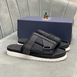 S-shoe Dior Designer Fashion Women's Sandals Hook Loop Shoes Woman Gladiator Casual Ladies Flat Shoes Platform Soft Female Footwear Sandals Women Slippers Shoes For Women Outdoor Designer Shoes Sport Sneakers