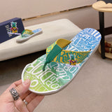 S-shoe Dior Summer Beach Flip Flops Men Shoes New Arrival Non-slip Beach Slipper For Men Large Size Breathable Flats Slipper Men Shoes Women Slippers High Quality Beach Sandals Non-slip Casual Flip Flop Slippers Black Slippers