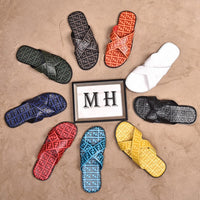 S-shoe Fendi Woman Summer Simple Home Indoor Men and Women's Slippers Cross with Lovers Bathroom Sandals EVA Antiskid Slippers Shoes Sandals Beach Flats Shoes Sandal Non-slip Flat Sandals