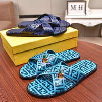 S-shoe Fendi Woman Summer Simple Home Indoor Men and Women's Slippers Cross with Lovers Bathroom Sandals EVA Antiskid Slippers Shoes Sandals Beach Flats Shoes Sandal Non-slip Flat Sandals
